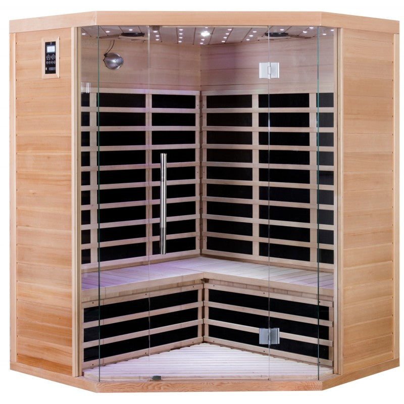 Sauna Infrarossi ad angolo - 4 posti - 2850W