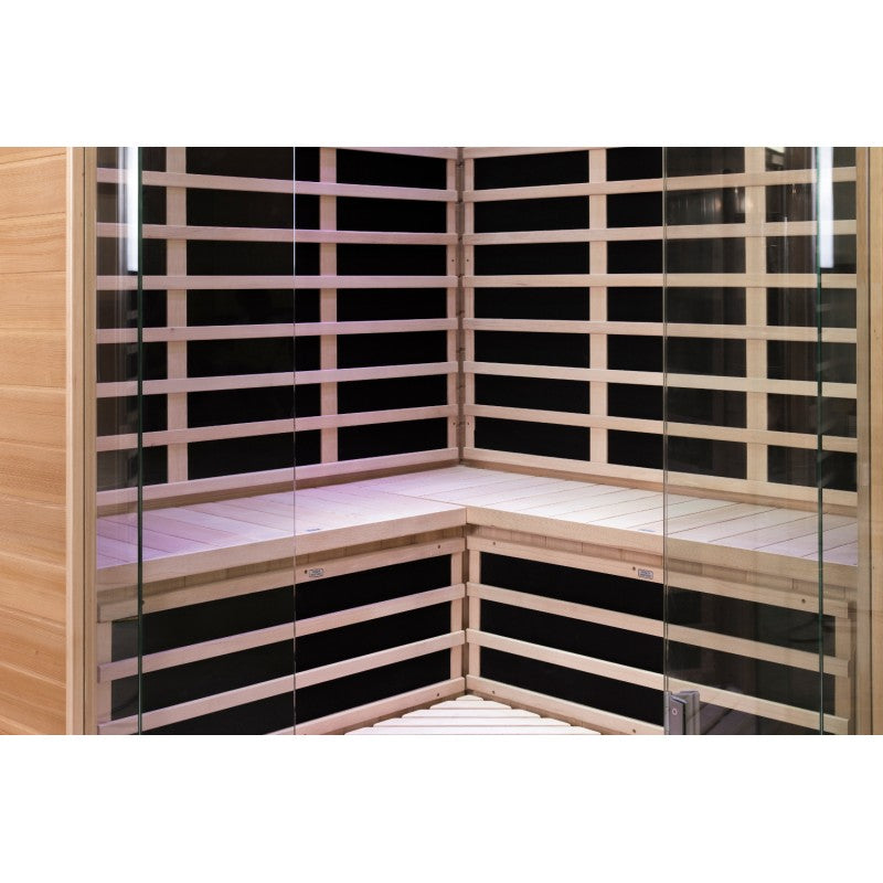 Sauna Infrarossi ad angolo - 4 posti - 2850W